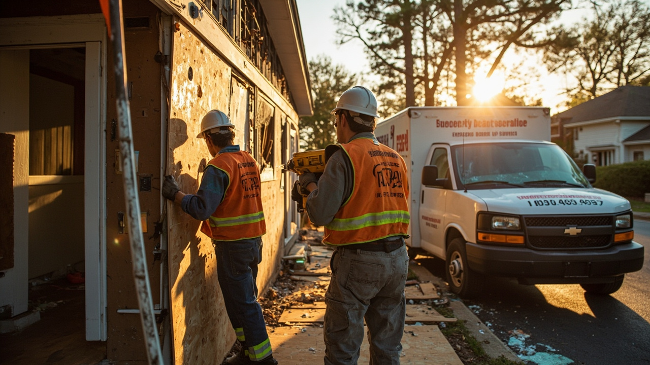 How Professional Board-Up Services Prevent Secondary Damage