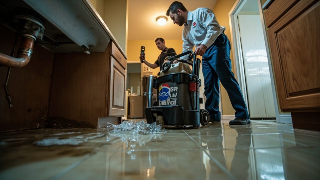 Frozen Pipe Burst Cleanup in Birmingham AL 35204