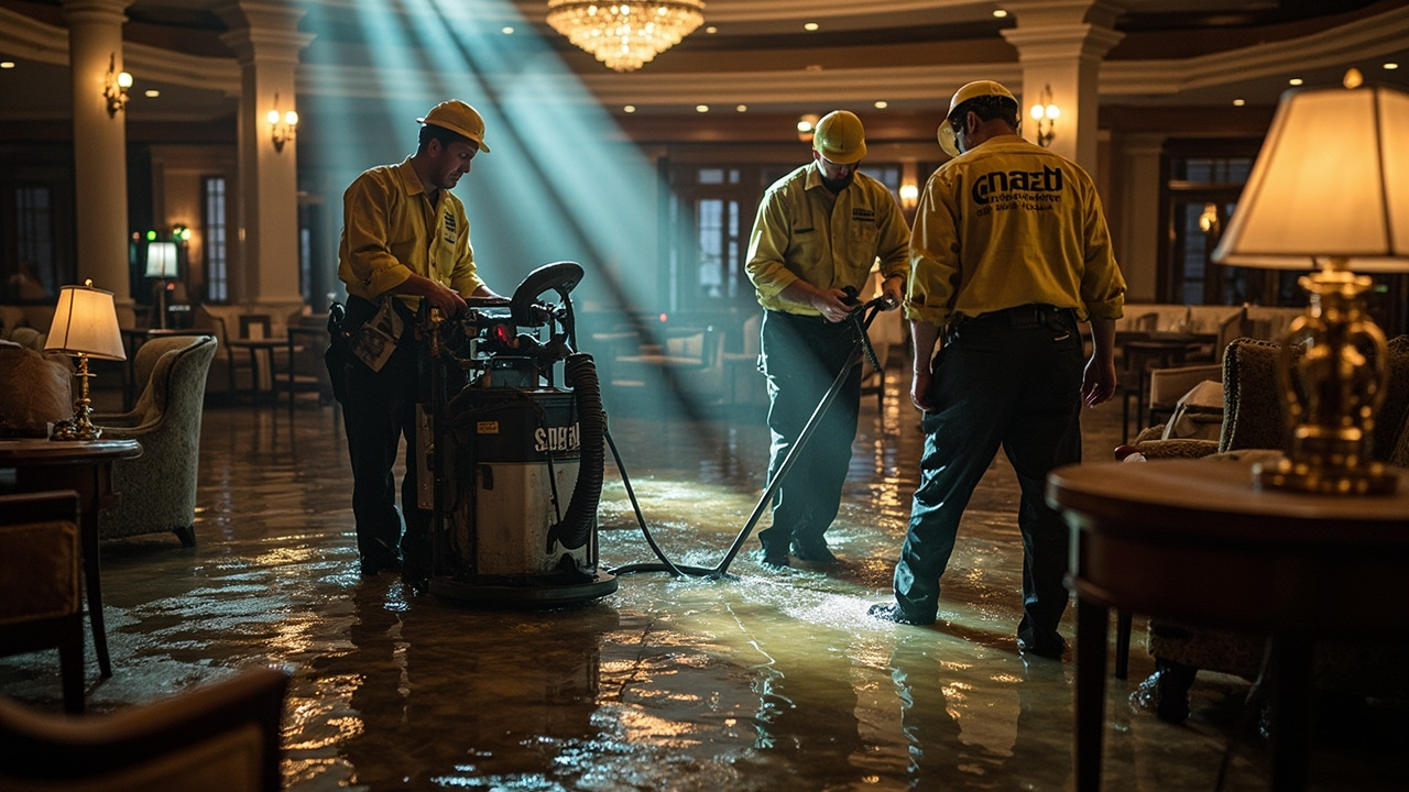 Our Commercial Hospitality Water Damage Protocol