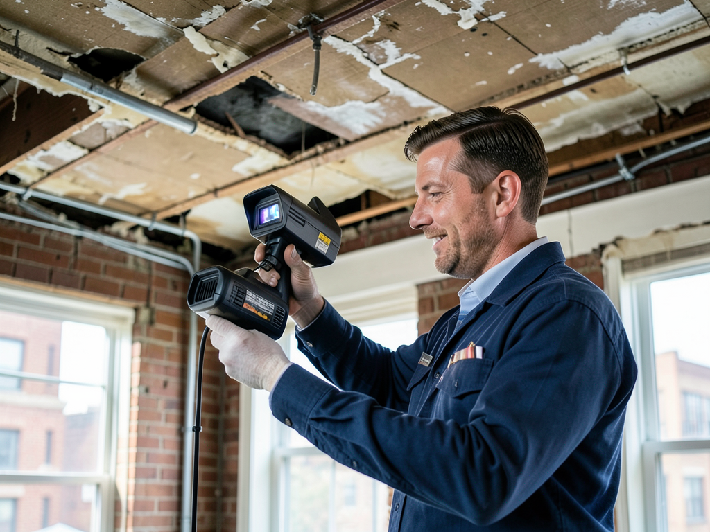 Fast response water damage services for downtown b
