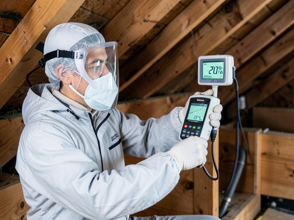 How a small roof leak can lead to massive attic mo