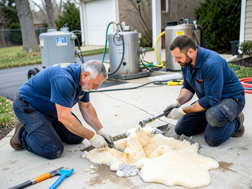 What happens when a water main break erodes the so